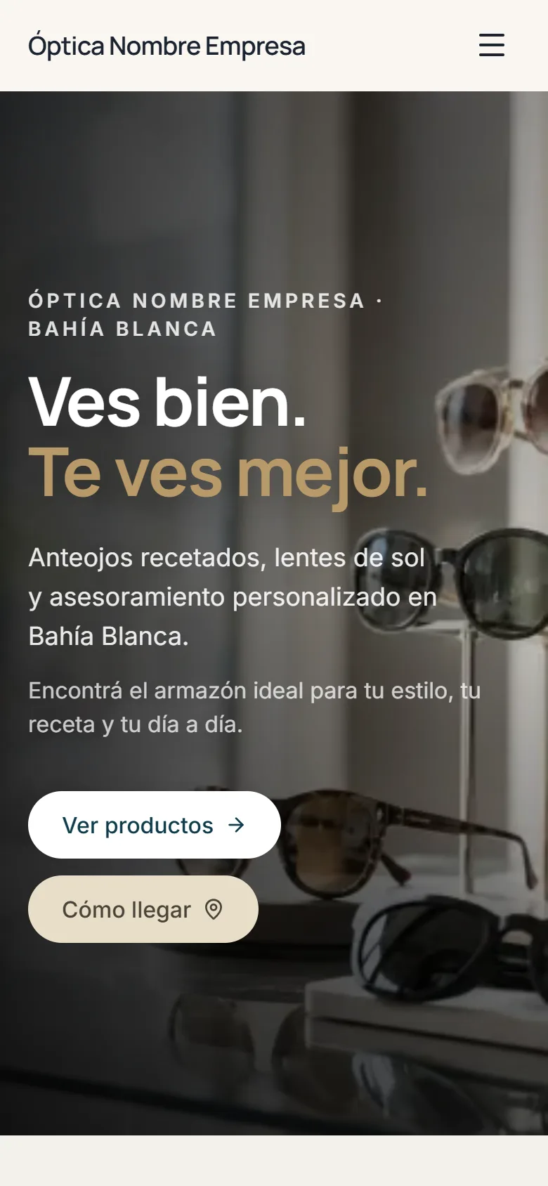 Óptica en celular